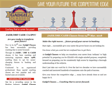 Tablet Screenshot of gadgilclasses.com